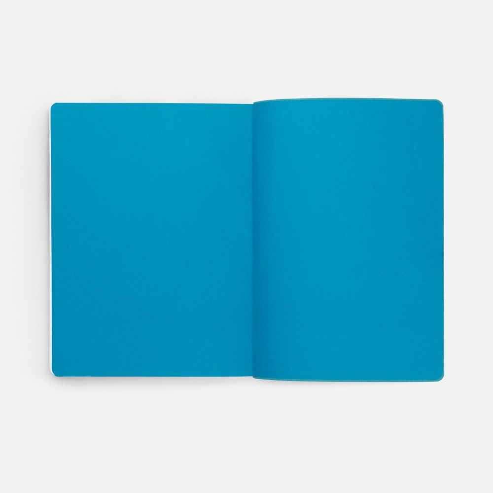 Ежедневник Flexpen Shall, недатированный, бирюзовый-4