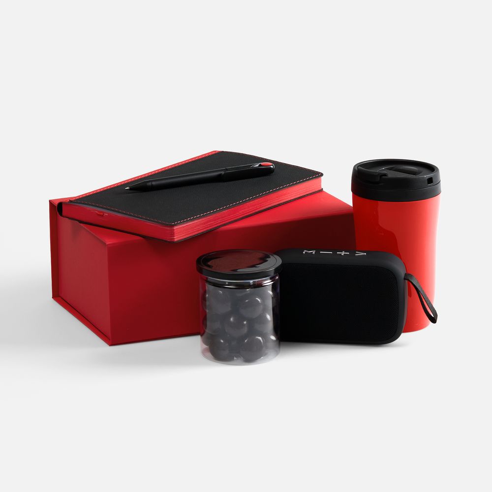 Набор Nice Twice Underway, черный с красным-0