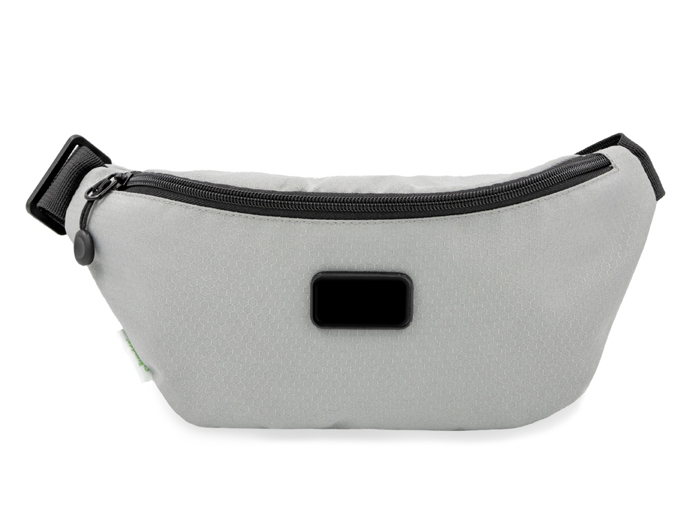 Универсальная водостойкая сумка на пояс Bumble из переработанного пластика, серый-0