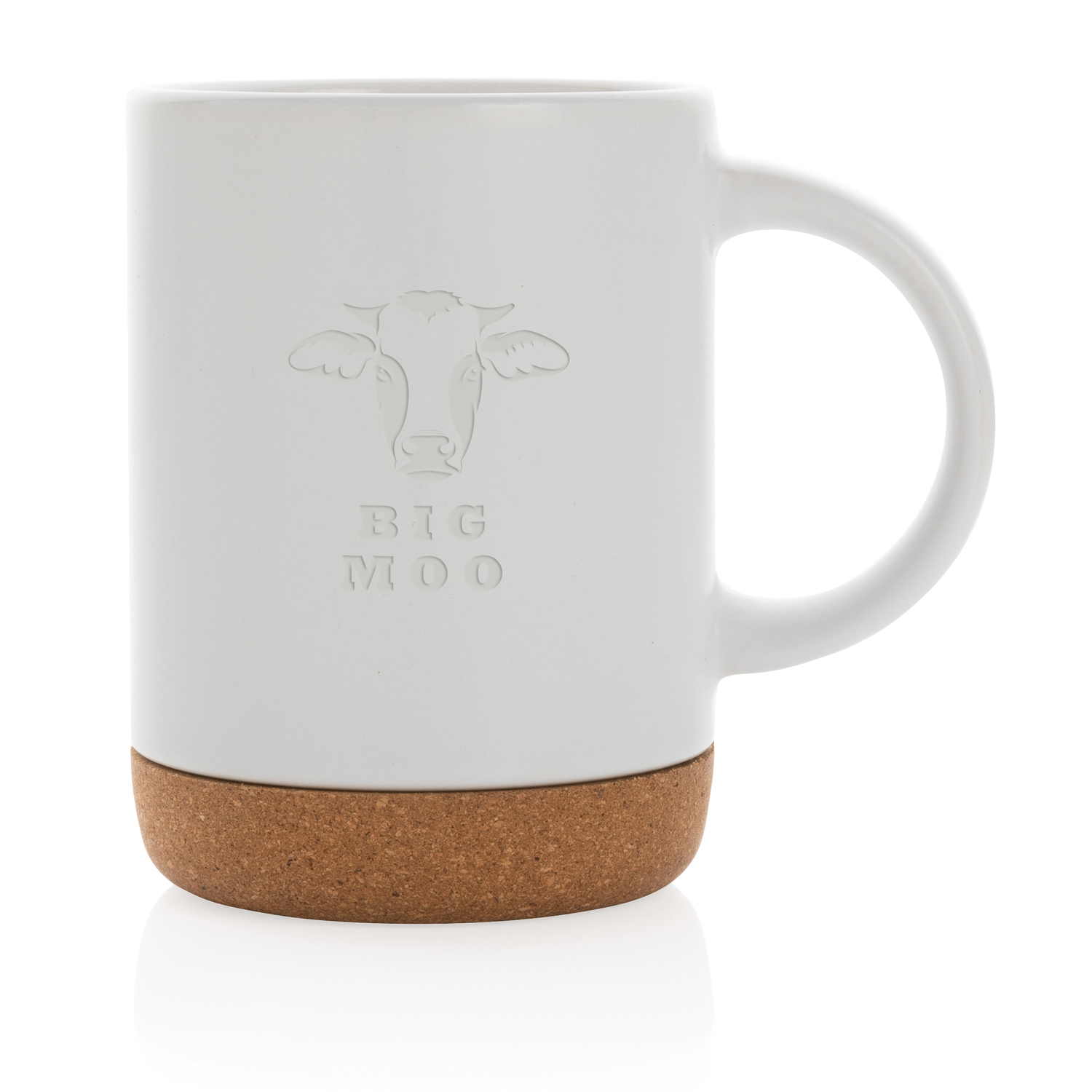 Керамическая кружка с пробковым основанием, 280 мл-3