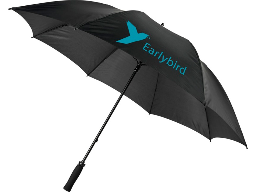 Зонтик-трость Grace 30 с ручкой из ЕВА, черный-3