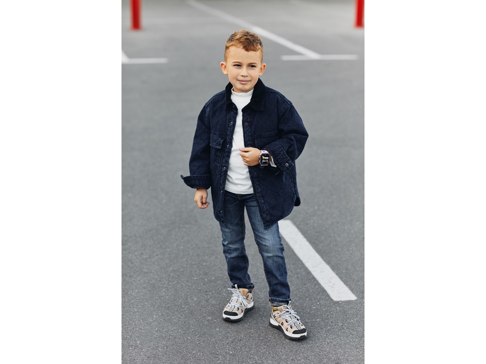 Детские часы Canyon Sandy KW-34, серо-розовый-12