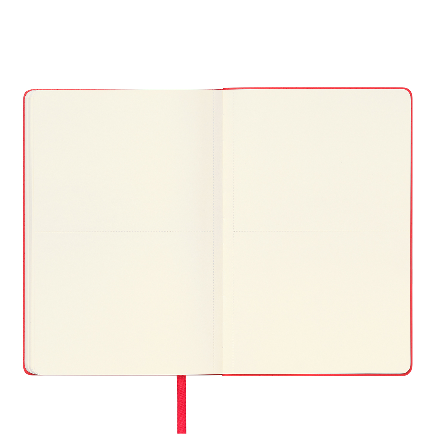 Ежедневник Spark недатированный, красный (с упаковкой, со стикерами)-7