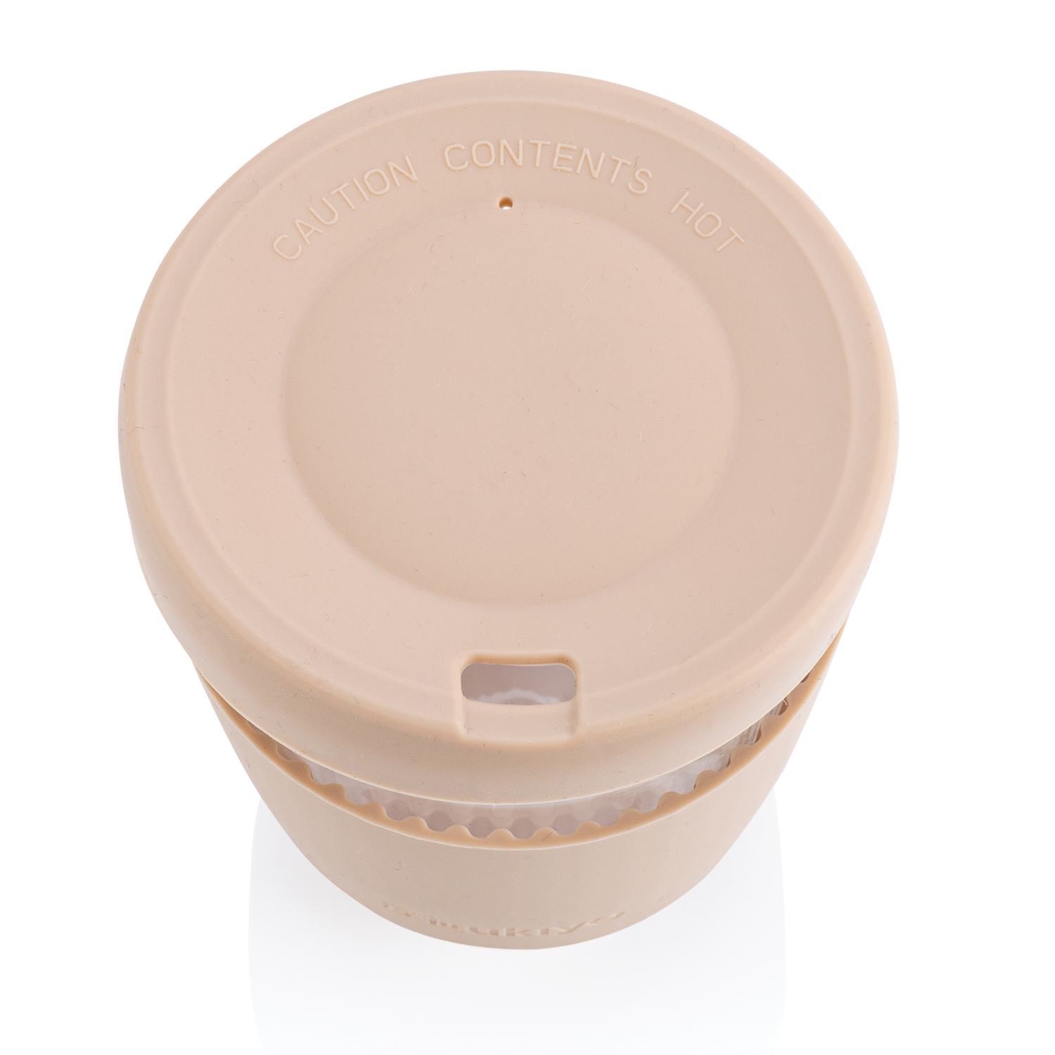 Стакан из боросиликатного стекла Ukiyo с силиконовой крышкой и держателем-7