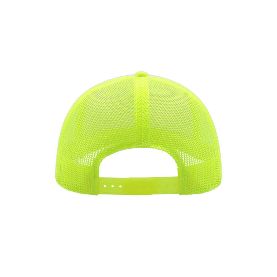 Бейсболка RAPPER, 5 клиньев, пластиковая застежка, неоновый желтый-5
