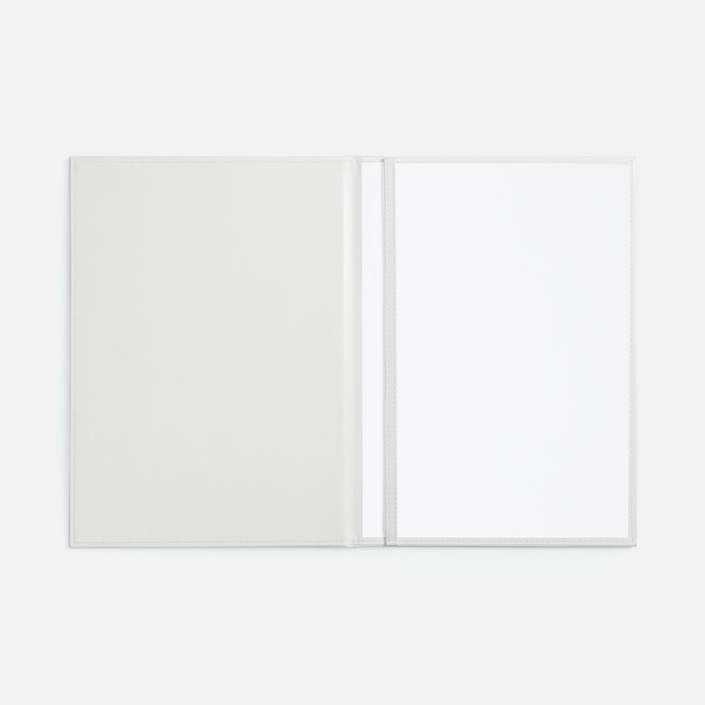 Папка адресная Nebraska, белая-2