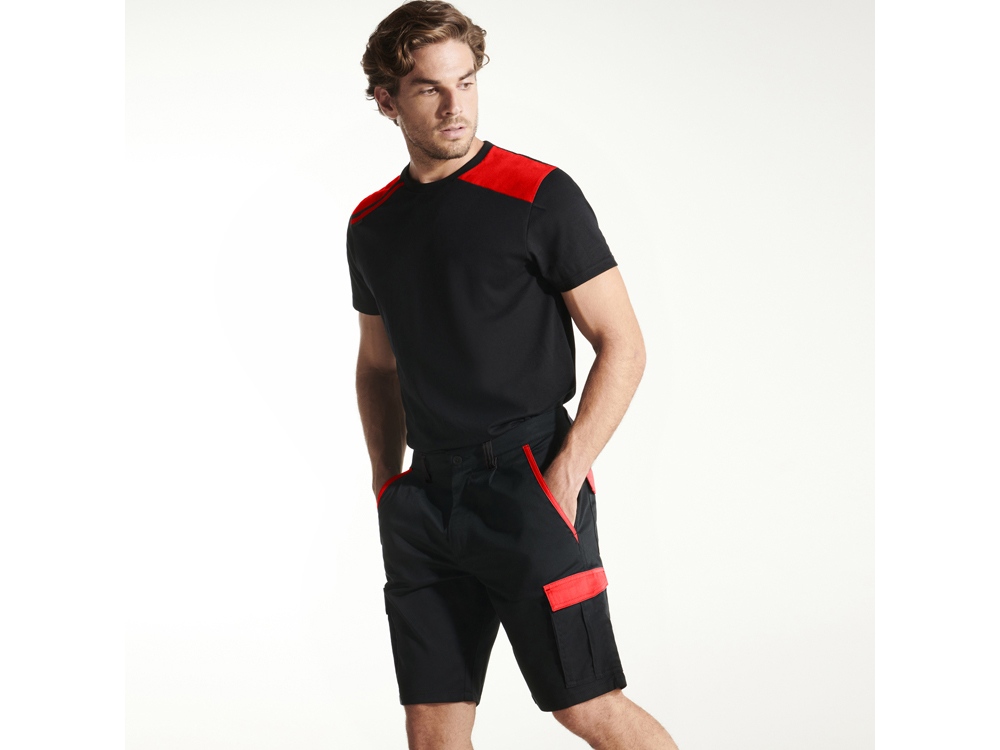 Шорты Tahoe, черный/красный-4