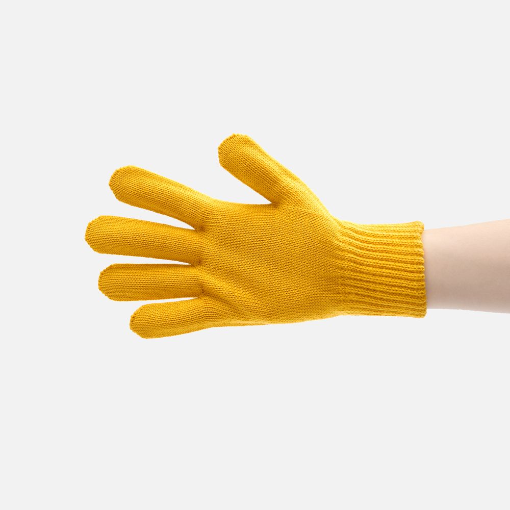 Перчатки Nobilis Mono, желтые (медовые)-1