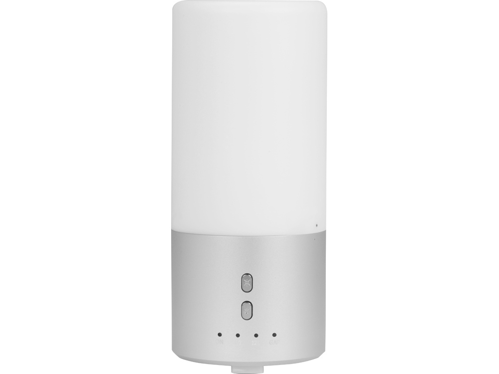 Увлажнитель воздуха с подсветкой Breathe, белый/серебристый-2