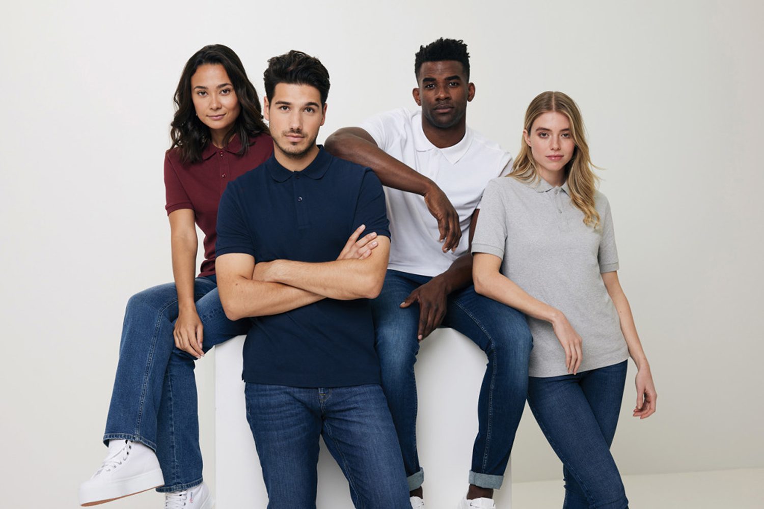 Рубашка поло Iqoniq Yosemite из переработанного хлопка-пике, унисекс, 220 г/м²-2