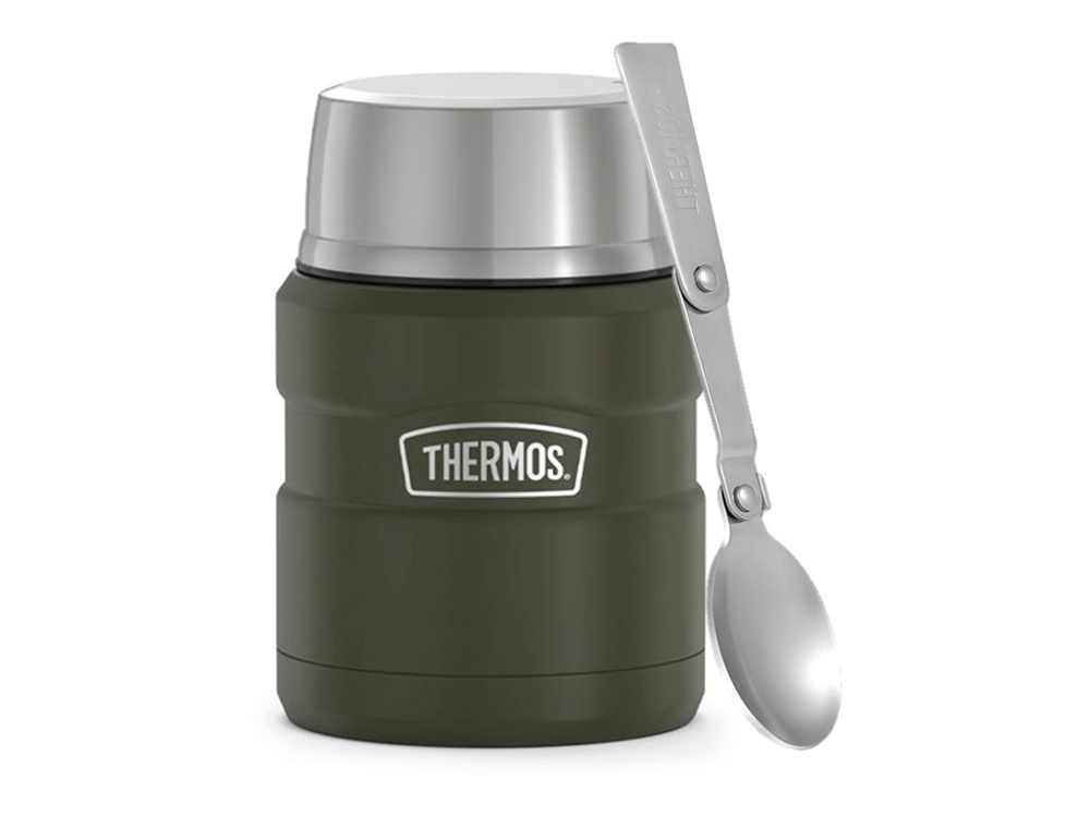 Термос из нерж. стали с ложкой тм THERMOS SK3000 MAG 0,47L-1