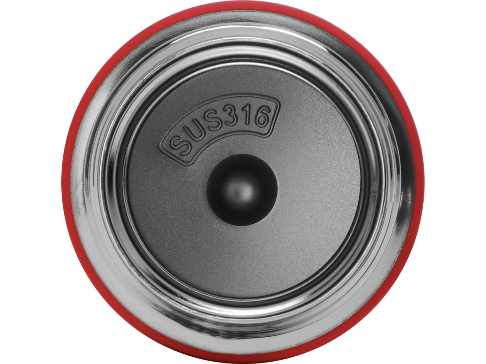 Термос с индикатором температуры Module, 360 мл, красный-7