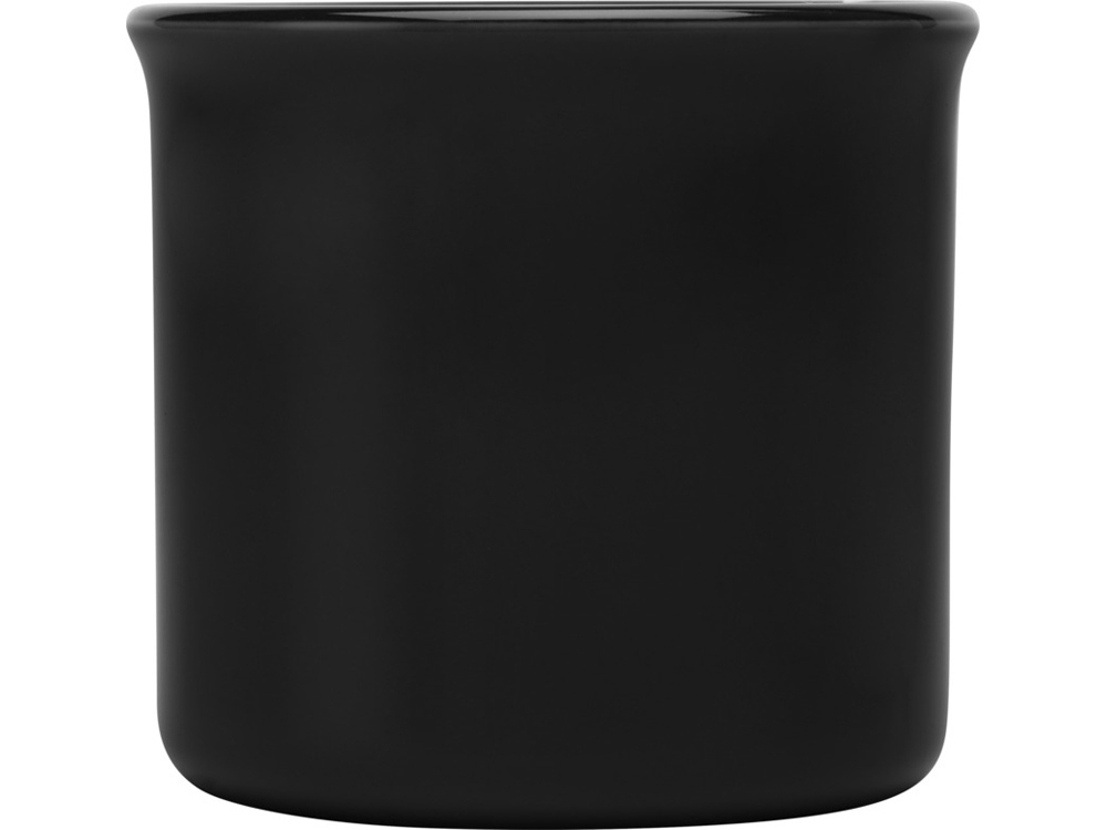 Bari керамическая кружка объемом 240 мл, сплошной черный-1