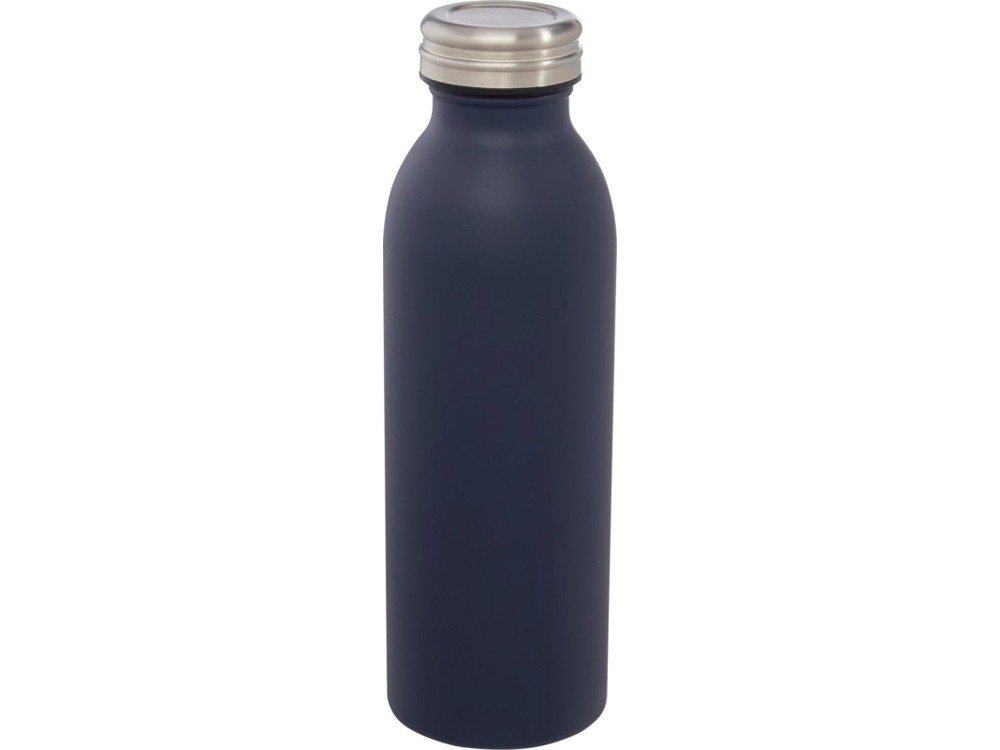 Бутылка Riti объемом 500 мл с медной обшивкой и вакуумной изоляцией , темно-синий-3