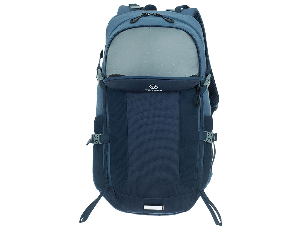 Туристический рюкзак TORBER КЕМПИНГ, синий, полиэстер, 31 х 51 х 14 см-5