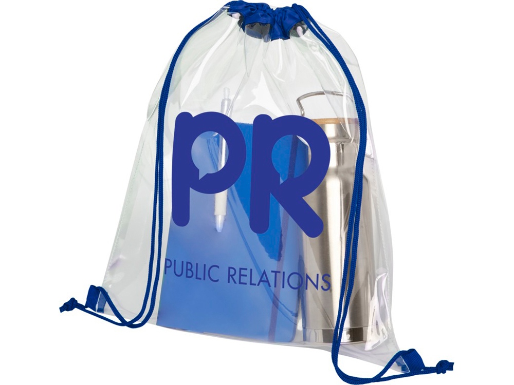 Рюкзак Lancaster, прозрачный/синий-3