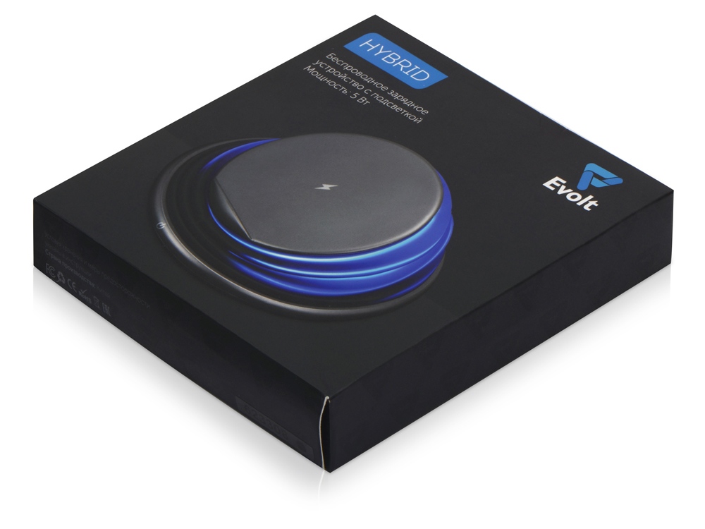 Беспроводное зарядное устройство с ночником Hybrid-7