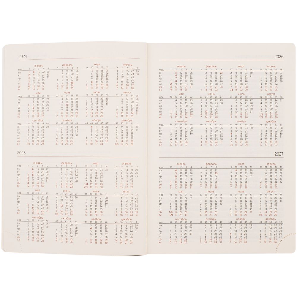 Ежедневник Capital, недатированный, темно-серый-4