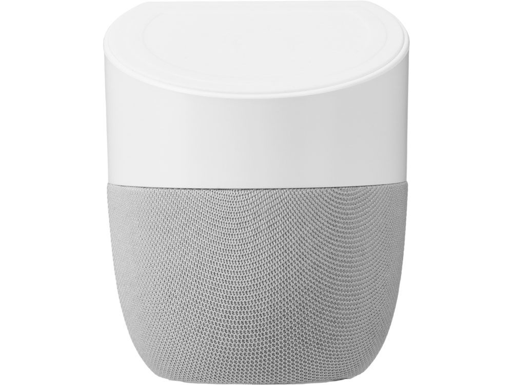 Портативная колонка с беспроводной зарядкой Shuttle, 5 Вт, белый-3