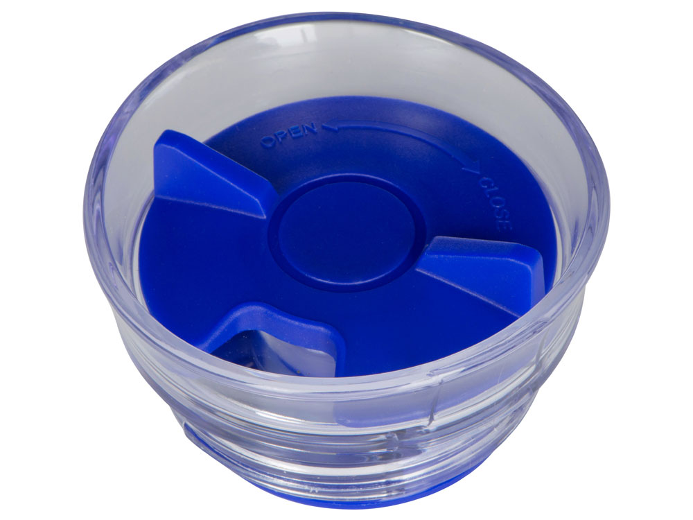 Вакуумный термостакан Volcano, 450 мл, синий-4