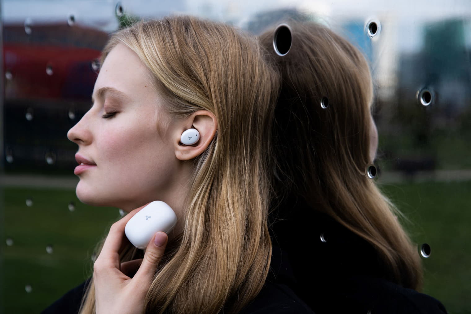 Беспроводные наушники ACCESSTYLE FLAME TWS, белые                                  , белый-9