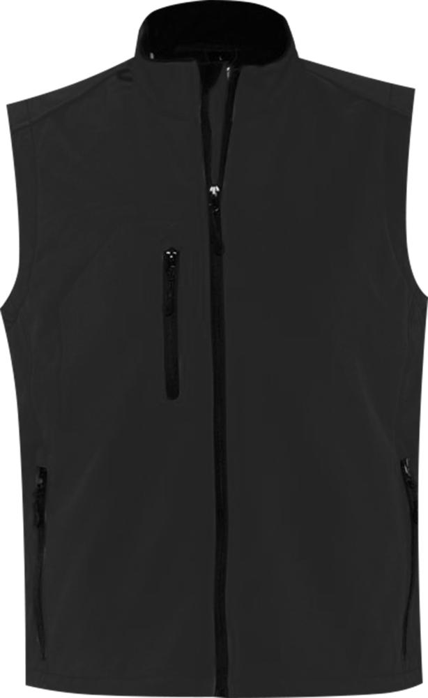 Жилет мужской софтшелл Rallye Men черный-1