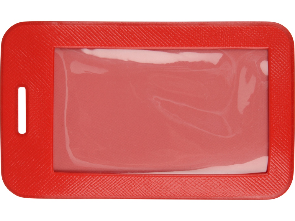 Чехол для пропуска Weekend из ПВХ, красный-1