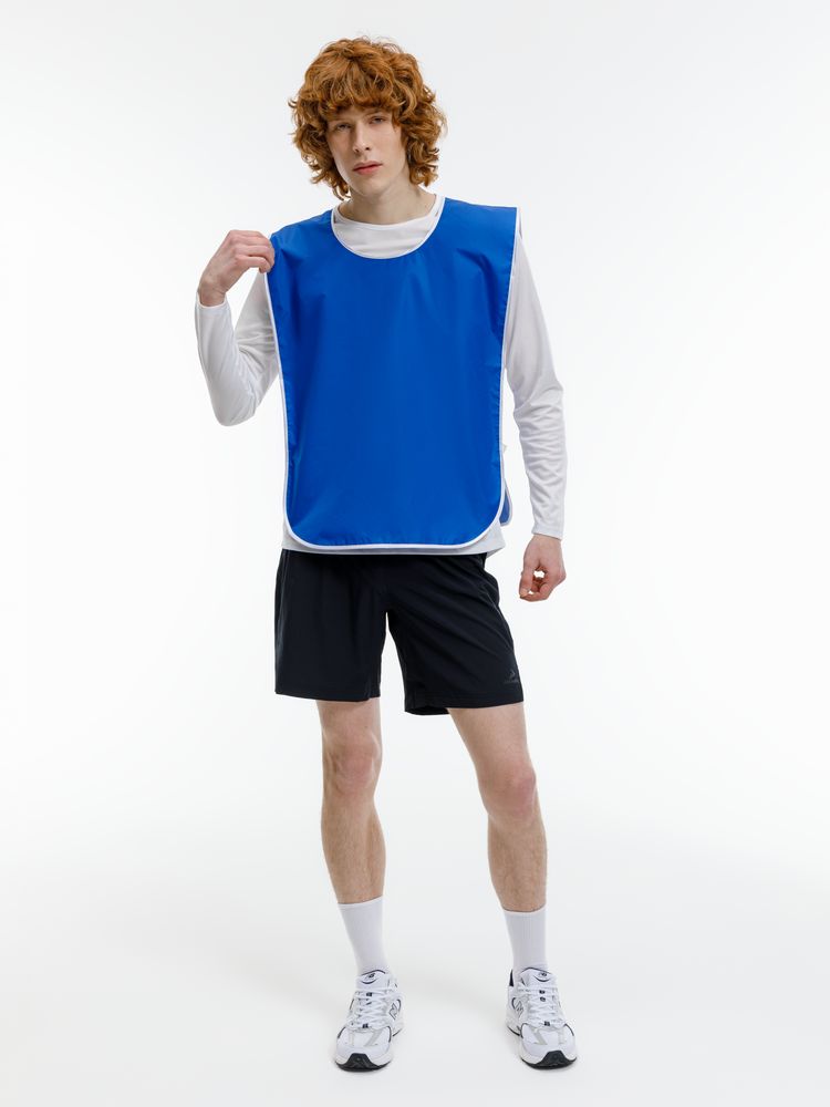 Манишка Member, синяя с белым-2