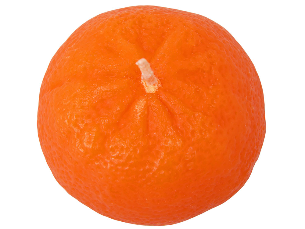 Свеча Мандарин, оранжевый-2
