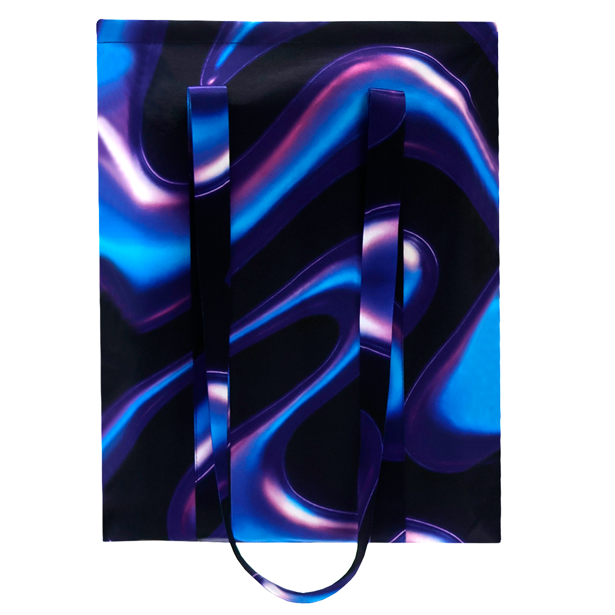 Сумка для покупок Хэнди с полноцветной печатью, Тёмно-синий-0