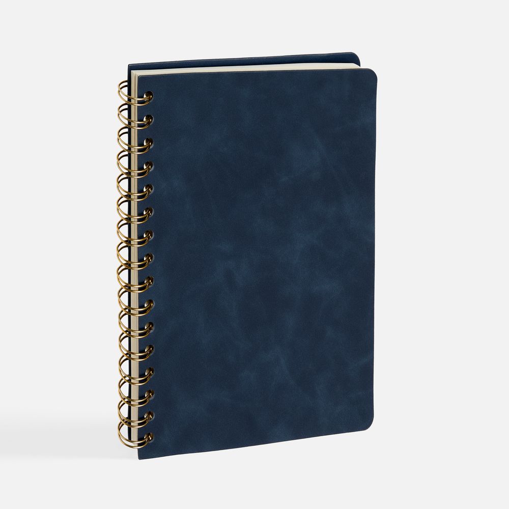 Ежедневник Spiral, недатированный, синий-3