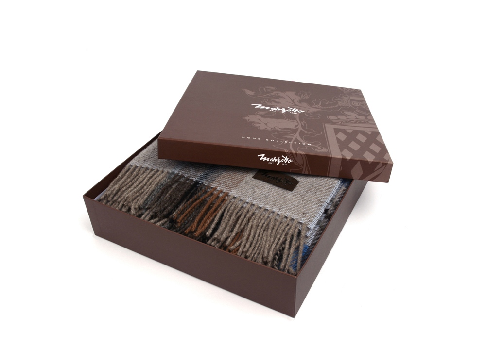 Плед MARZOTTO NORVEGIA 4090, серый-2