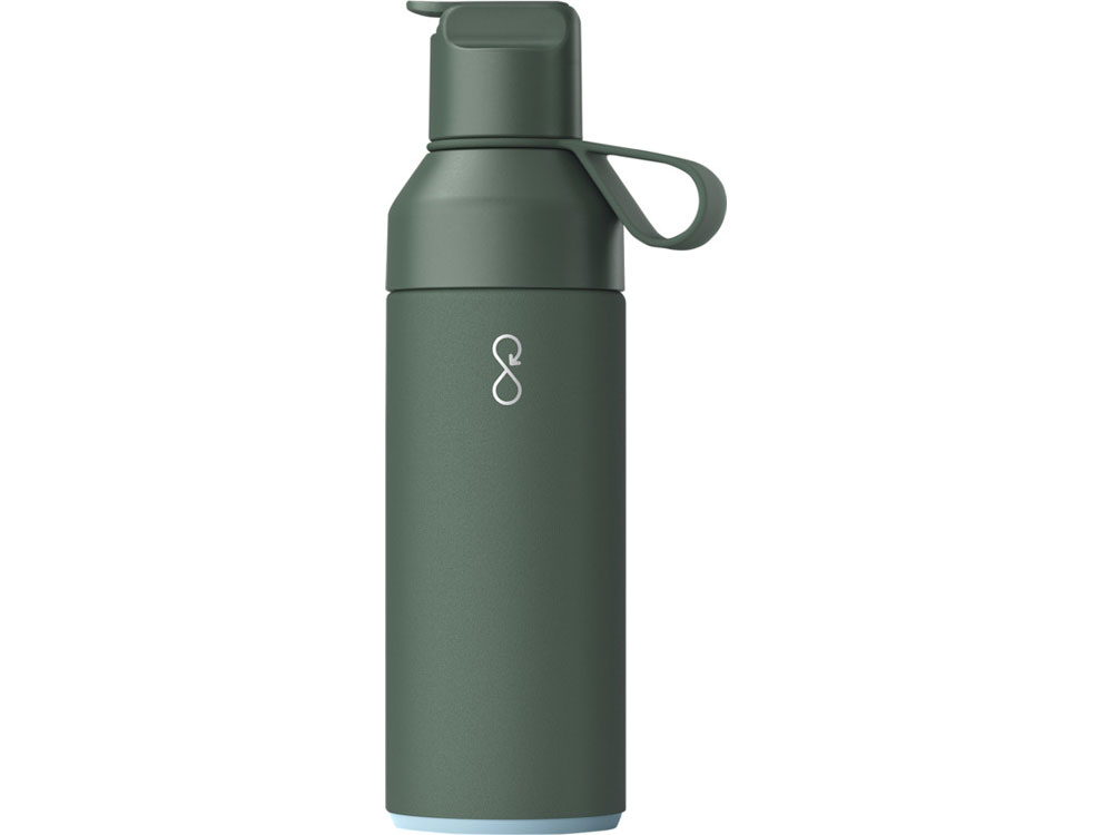 Бутылка-термос для воды Ocean Bottle GO объемом 500 мл - Зеленый лесной-0