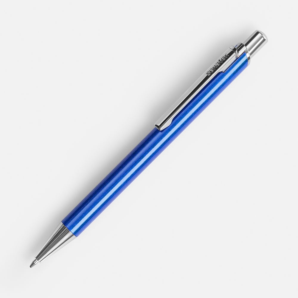 Ручка шариковая Arvent Glossy, синяя-0