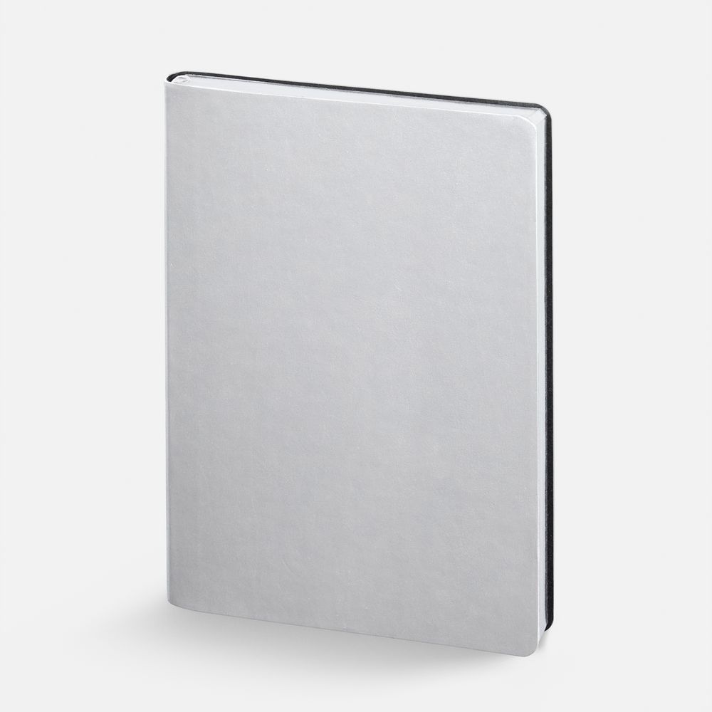 Ежедневник Nebraska Flex, недатированный, ver. 2, серебристый-1