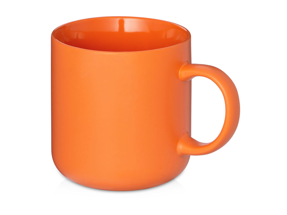 Кружка матовая Rita, 410мл, оранжевый-0