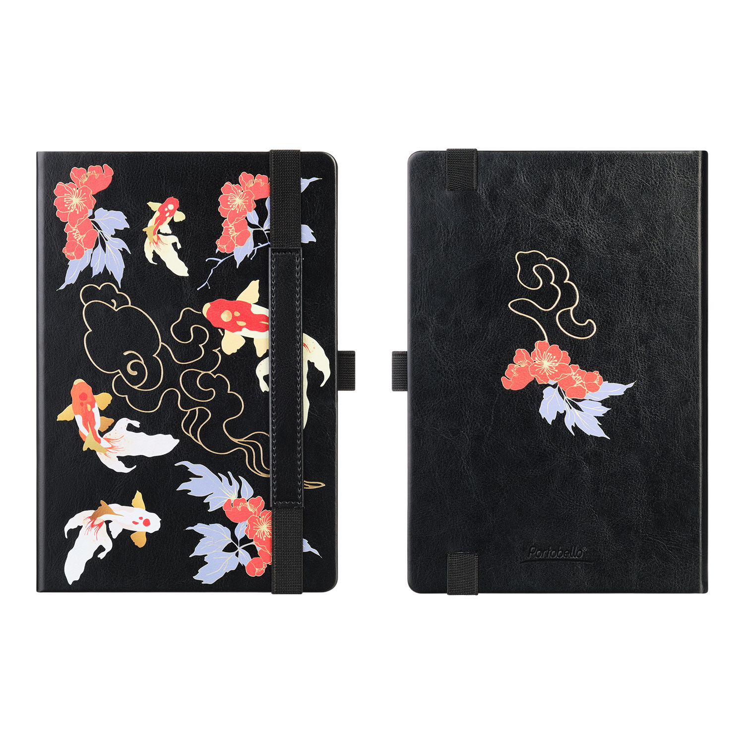 Ежедневник Гэлакси (Galaxy) недатированный, жесткая обложка, срез голограф. фольга, черный-9