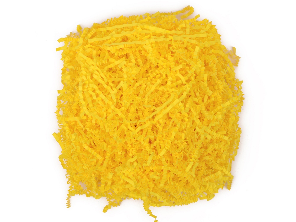 Бумажный наполнитель, 50 г., горчичный-0