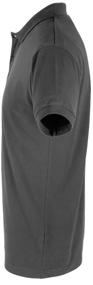 Рубашка поло мужская Perfect Men 180 темно-серая-3