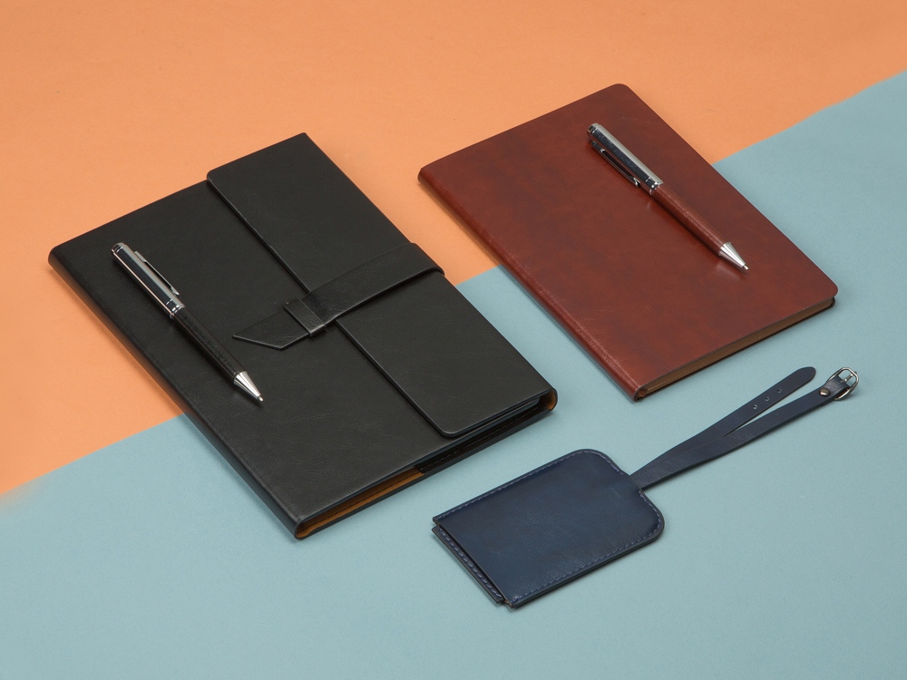 Багажная бирка из PU Fabrizio, черный-8