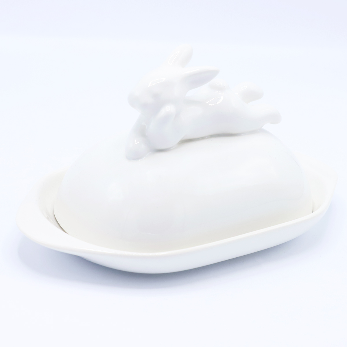 Маслёнка с кроликом, Белый-0