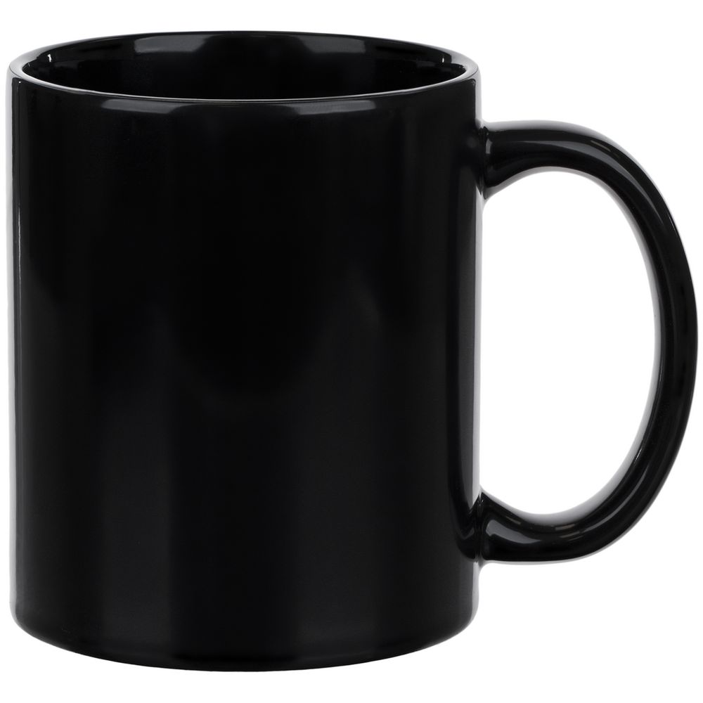Кружка-хамелеон On Display, глянцевая, черная-1