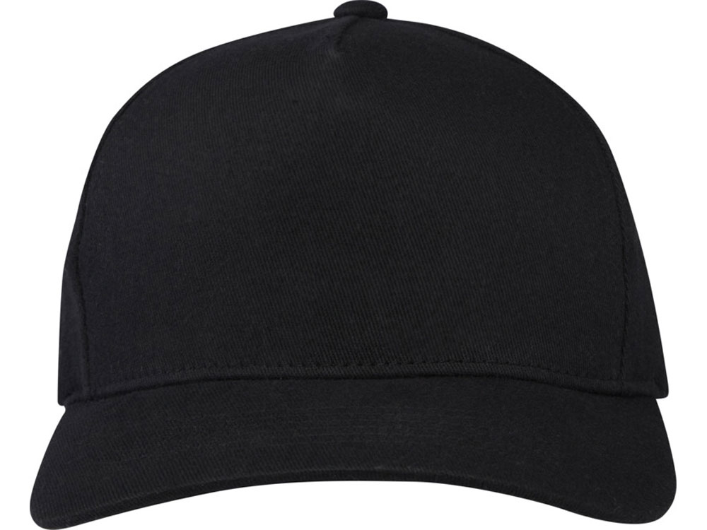 Onyx с 5 панелями Aware™ кепка из переработанных материалов - сплошной черный-1