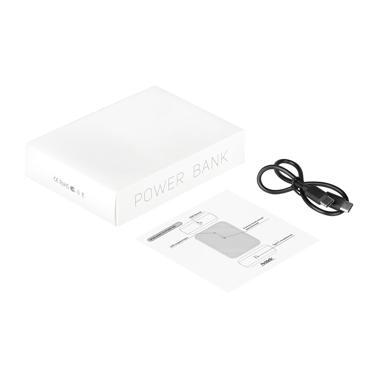 Внешний аккумулятор с функцией быстрой зарядки Формула (Formula) 10000 mAh, синий-14