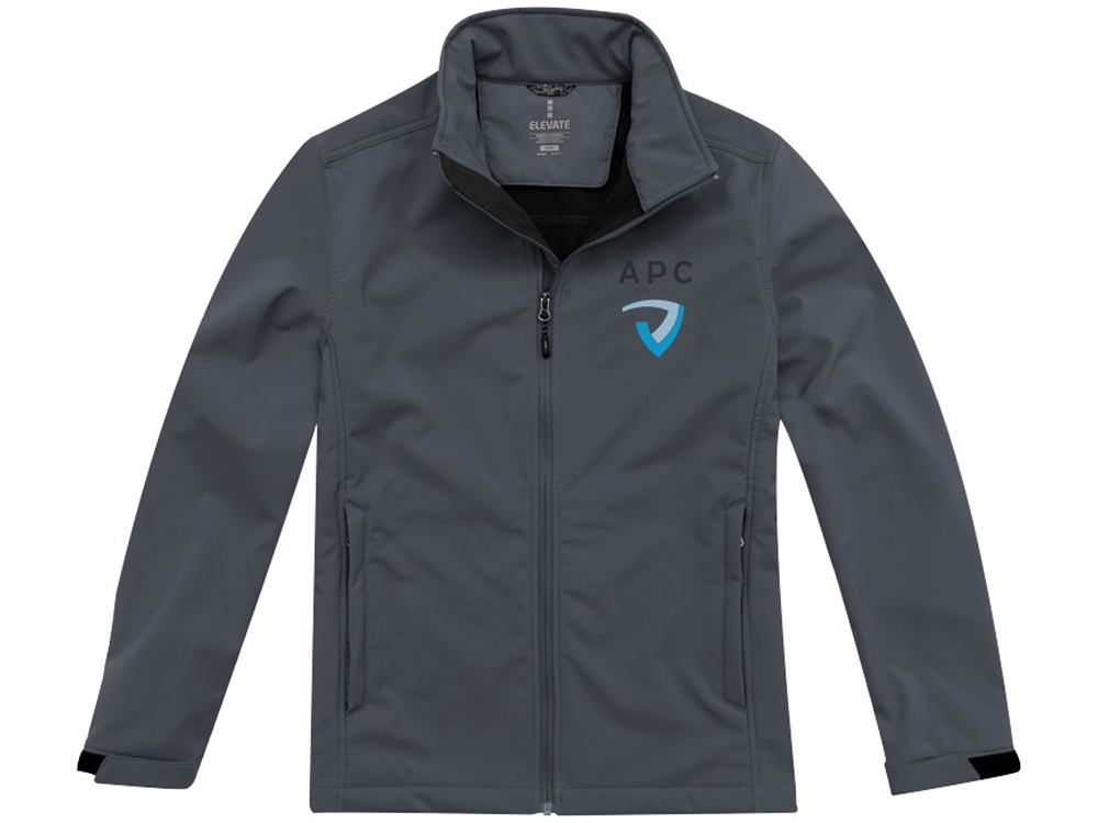 Куртка софтшел Maxson мужская, серый-4