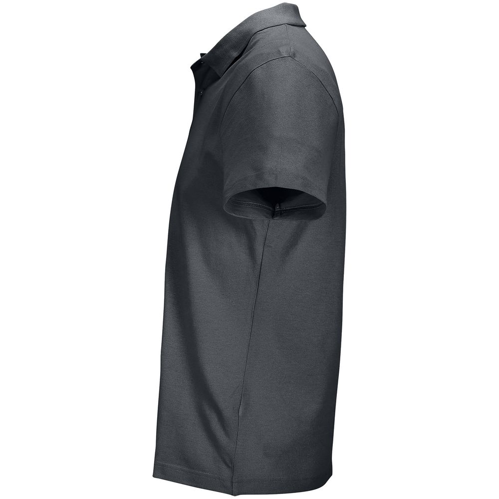 Рубашка поло унисекс Pulse, темно-серая (графит)-1