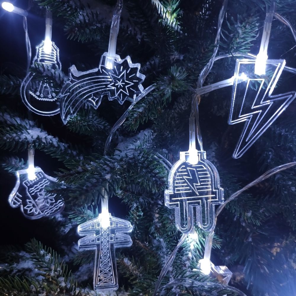 Светодиодная гирлянда Xmas Power, энергетика-0