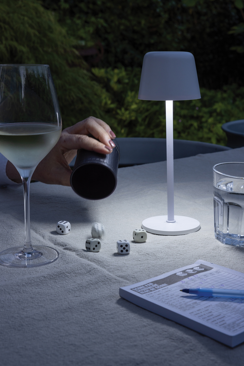 Настольная лампа Zenic из переработанного пластика RCS-5