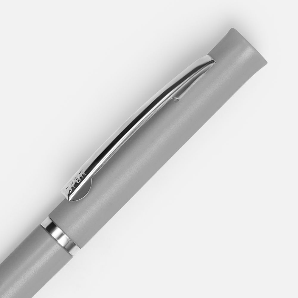 Ручка шариковая Euro Chrome, темно-серая-2