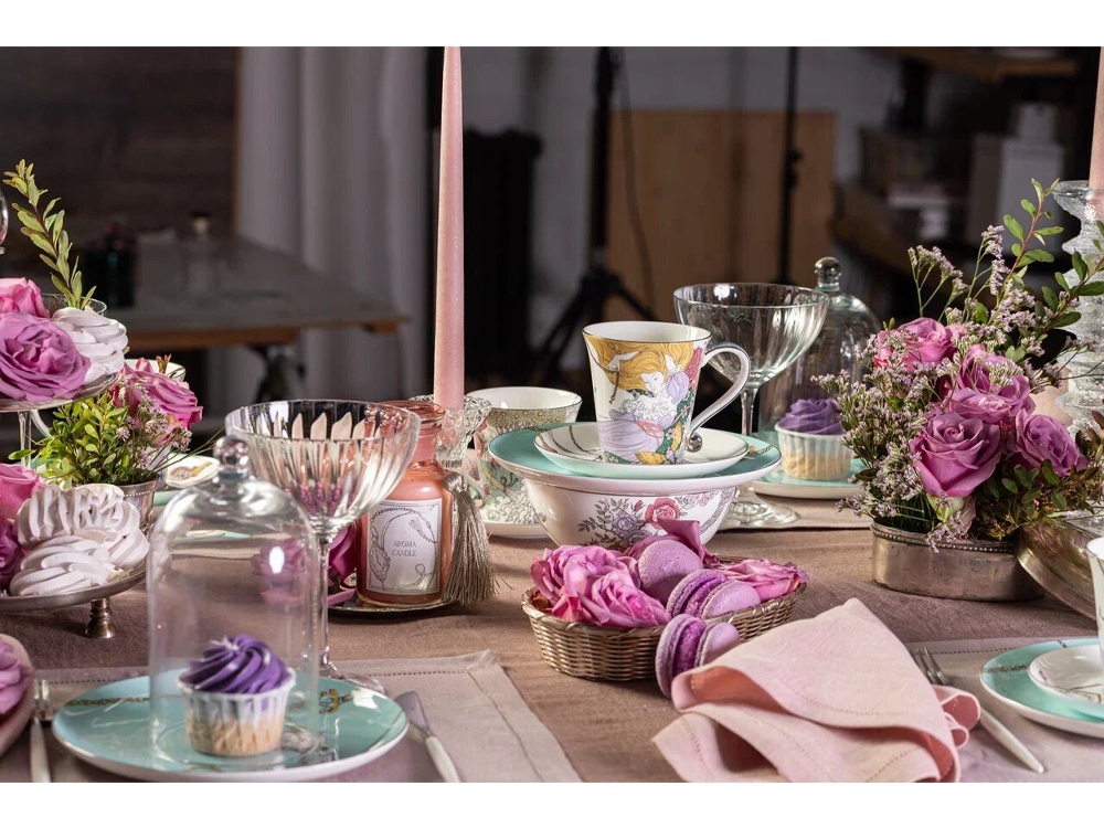 Набор чашка и блюдце Valerie Concept TEA SET ALICE-12